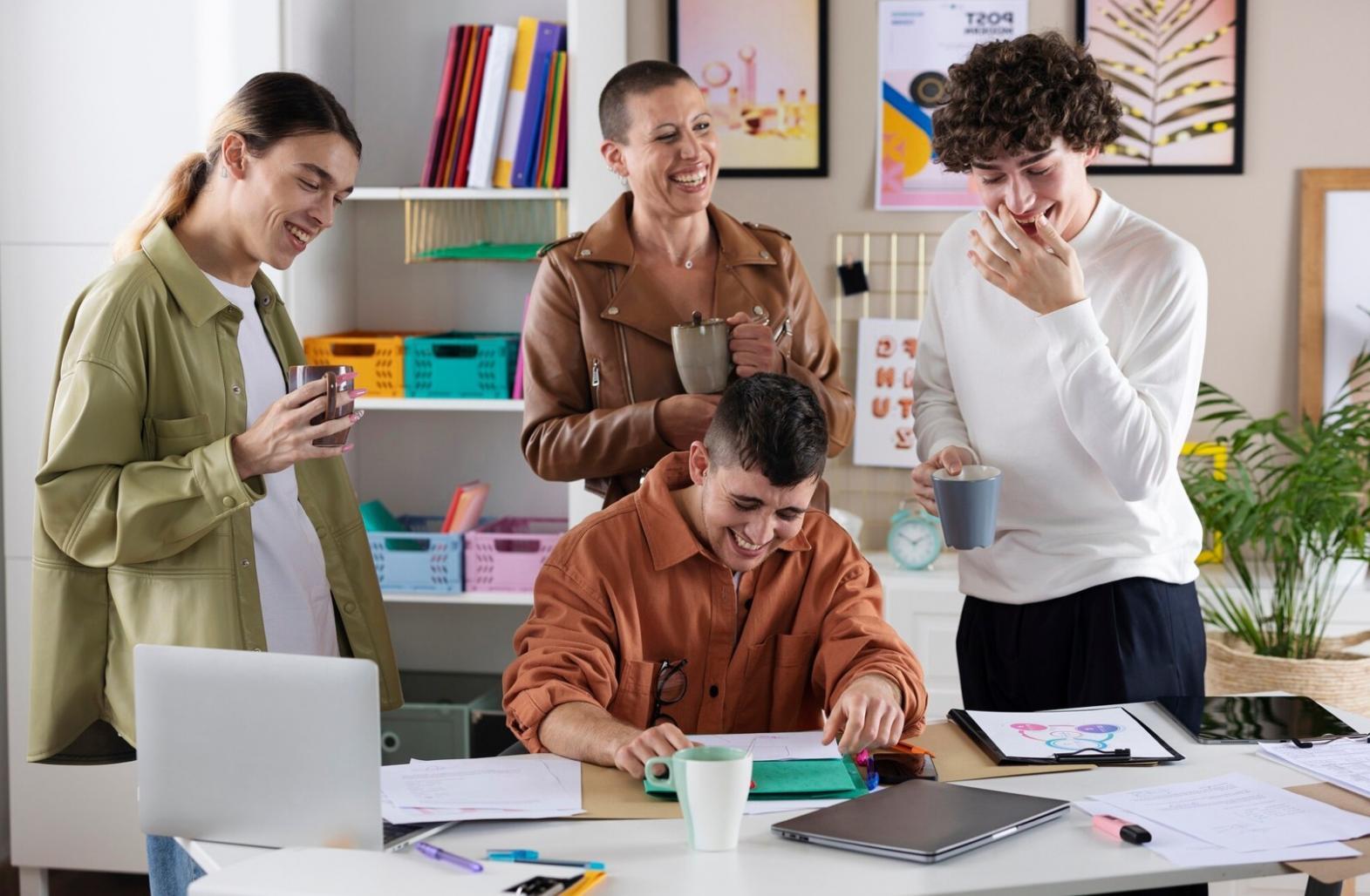 Discussion financière entre professionnels dans un environnement de travail moderne